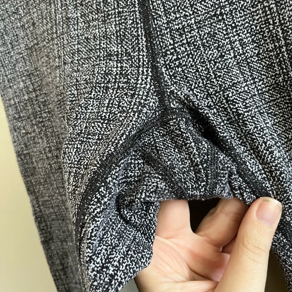 Lululemon Wunder Under Black Plaid Tight - Legging Size 4‎
